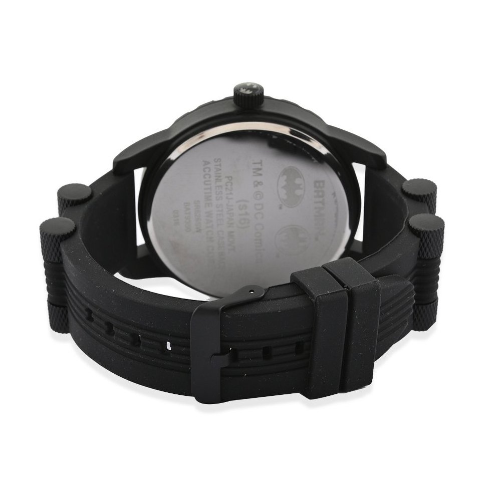 Batman Quartz Movement Watch with Black Strap - Picture 3 of 4
